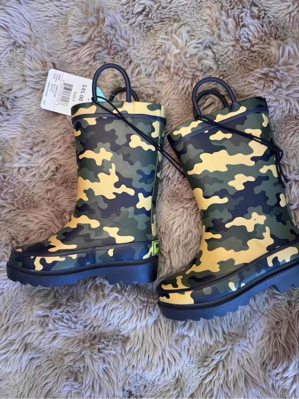 Kids Camo Rain Boots - NWT